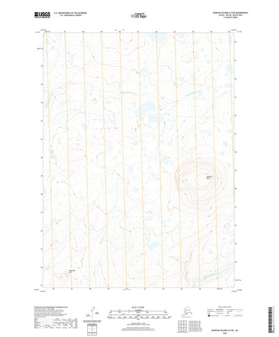 United States Geological Survey Nunivak Island A-5 SW, AK (2020, 25000-Scale) digital map