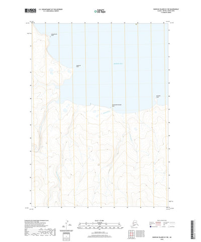 United States Geological Survey Nunivak Island B-3 SW, AK (2020, 25000-Scale) digital map
