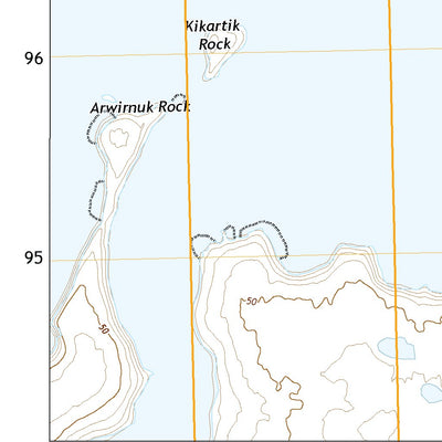 United States Geological Survey Nunivak Island B-4 NW, AK (2020, 25000-Scale) digital map