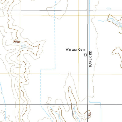 United States Geological Survey Nysted, NE (2021, 24000-Scale) digital map