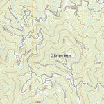 United States Geological Survey O'Brien, CA (2022, 24000-Scale) digital map