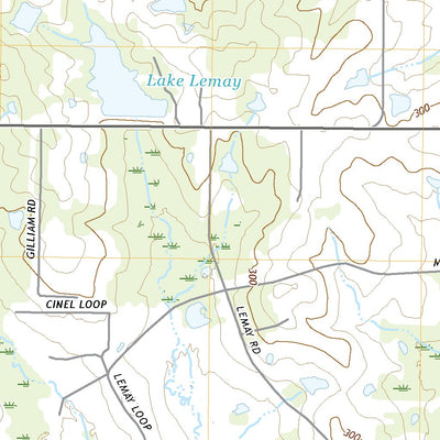 United States Geological Survey O'Kean, AR (2020, 24000-Scale) digital map