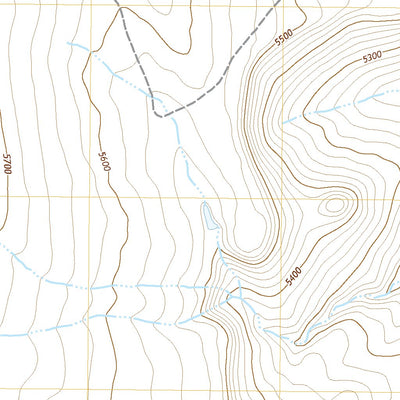 United States Geological Survey O X Lake, ID (2020, 24000-Scale) digital map