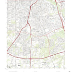 United States Geological Survey Oak Cliff, TX (2022, 24000-Scale) digital map