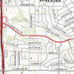United States Geological Survey Oak Cliff, TX (2022, 24000-Scale) digital map