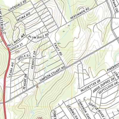 United States Geological Survey Oak Cliff, TX (2022, 24000-Scale) digital map