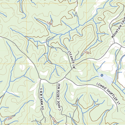United States Geological Survey Oak Hill, NC (2022, 24000-Scale) digital map