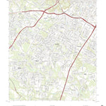 United States Geological Survey Oak Hill, TX (2022, 24000-Scale) digital map