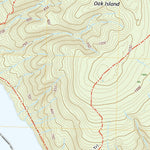 United States Geological Survey Oak Island, WI (2022, 24000-Scale) digital map