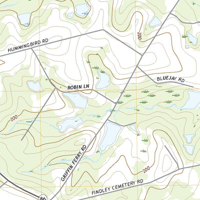 United States Geological Survey Oak Park, GA (2020, 24000-Scale) digital map