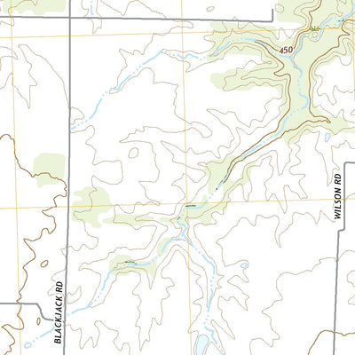 United States Geological Survey Oakdale, IL (2021, 24000-Scale) digital map