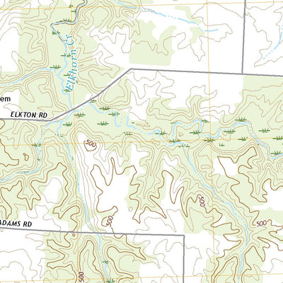 United States Geological Survey Oakdale, IL (2021, 24000-Scale) digital map