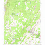 United States Geological Survey Oakland, MD-WV (1948, 24000-Scale) digital map