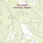 United States Geological Survey Oakmulgee, AL (2021, 24000-Scale) digital map