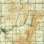 United States Geological Survey Oaksdale, WA-ID (1903, 125000-Scale) digital map