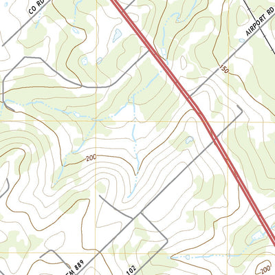 United States Geological Survey Oakville SW, TX (2022, 24000-Scale) digital map
