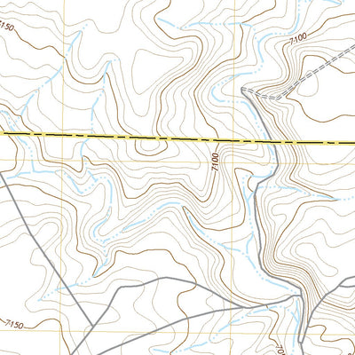 United States Geological Survey Oasis Well, WY (2021, 24000-Scale) digital map