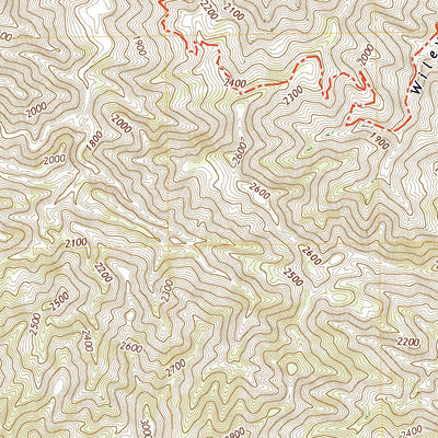 United States Geological Survey Oat Mountain, CA (2022, 24000-Scale) digital map