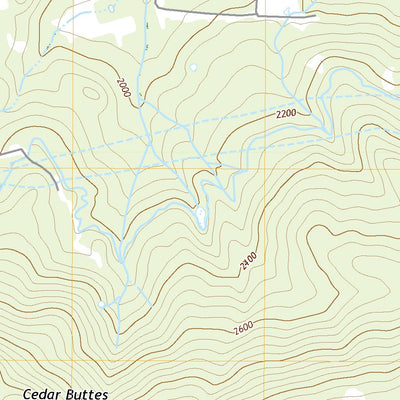United States Geological Survey Obenchain Mountain, OR (2020, 24000-Scale) digital map