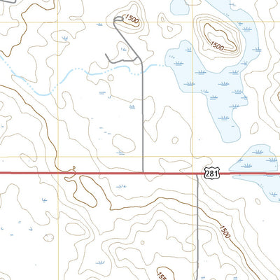 United States Geological Survey Oberon, ND (2020, 24000-Scale) digital map