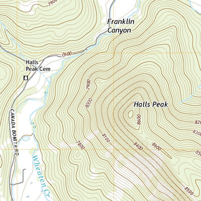 United States Geological Survey Ocate, NM (2020, 24000-Scale) digital map