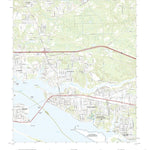 United States Geological Survey Ocean Springs, MS (2020, 24000-Scale) digital map