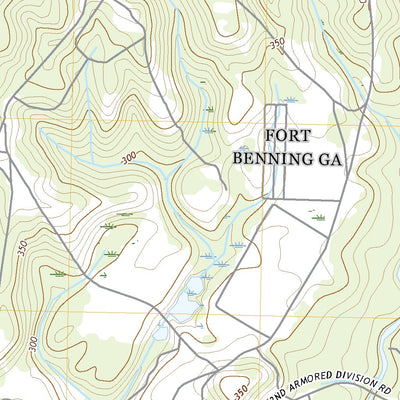 United States Geological Survey Ochillee, GA (2020, 24000-Scale) digital map