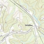 United States Geological Survey Ochillee, GA (2020, 24000-Scale) digital map