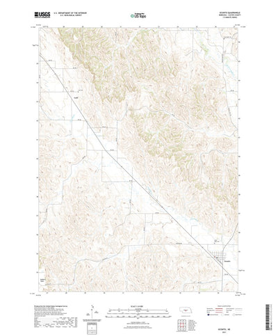 United States Geological Survey Oconto, NE (2021, 24000-Scale) digital map