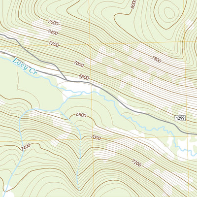 United States Geological Survey Odell Lake, MT (2020, 24000-Scale) digital map