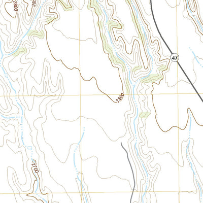 United States Geological Survey Odencranze Table South, NE (2021, 24000-Scale) digital map