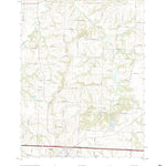 United States Geological Survey Odessa North, MO (2021, 24000-Scale) digital map