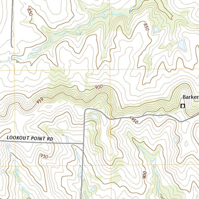 United States Geological Survey Odessa North, MO (2021, 24000-Scale) digital map