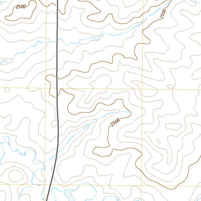 United States Geological Survey Odland Dam NW, MT (2020, 24000-Scale) digital map