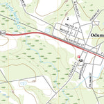United States Geological Survey Odum, GA (2020, 24000-Scale) digital map