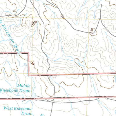 United States Geological Survey Oelrichs NE, SD (2021, 24000-Scale) digital map