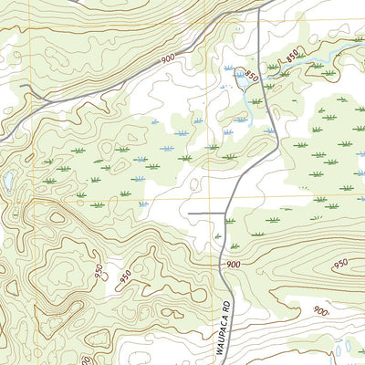 United States Geological Survey Ogdensburg, WI (2022, 24000-Scale) digital map