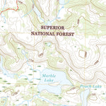 United States Geological Survey Ogishkemuncie Lake, MN (2022, 24000-Scale) digital map