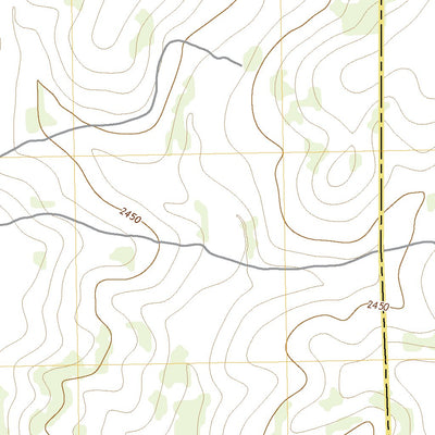 United States Geological Survey Oglesby Ranch, TX (2022, 24000-Scale) digital map