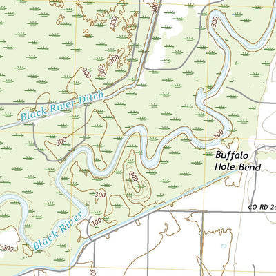 United States Geological Survey Oglesville, MO (2021, 24000-Scale) digital map