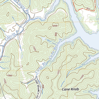 United States Geological Survey Oil Springs, KY (2022, 24000-Scale) digital map