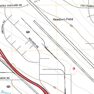 United States Geological Survey Oildale, CA (2022, 24000-Scale) digital map