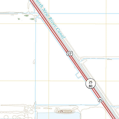 United States Geological Survey Okeelanta, FL (2021, 24000-Scale) digital map