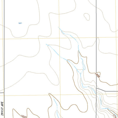 United States Geological Survey Okobojo NE, SD (2021, 24000-Scale) digital map
