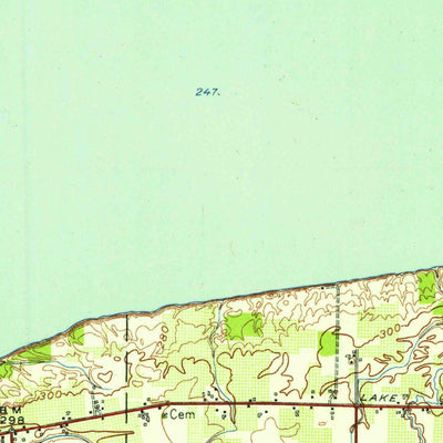 United States Geological Survey Olcott, NY (1948, 62500-Scale) digital map