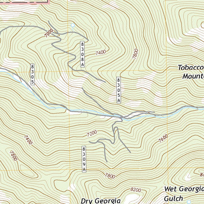 United States Geological Survey Old Baldy Mountain, MT (2020, 24000-Scale) digital map