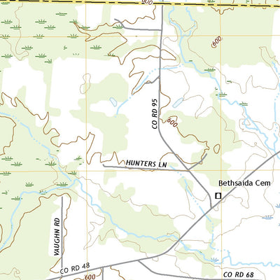 United States Geological Survey Old Bethel, AL (2020, 24000-Scale) digital map