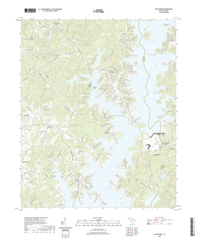 United States Geological Survey Old Pickens, SC (2020, 24000-Scale) digital map