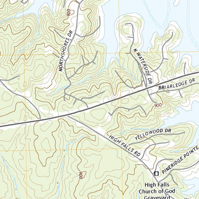 United States Geological Survey Old Pickens, SC (2020, 24000-Scale) digital map