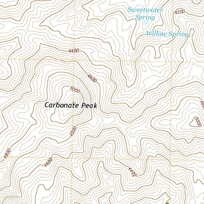 United States Geological Survey Old Woman Statue, CA (2021, 24000-Scale) digital map